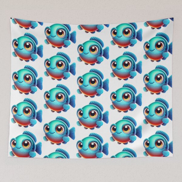 Item preview, Adorable Bluegill designed and sold by Sillytoe.