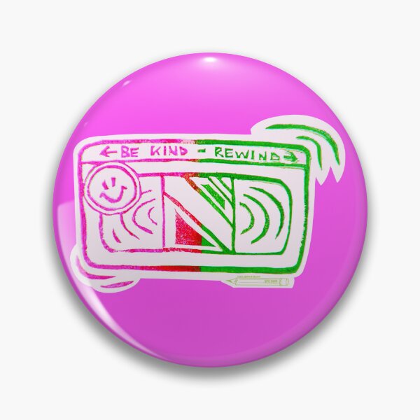 Item preview, Pink and Green Be Kind Rewind VHS Design designed and sold by Cat Bedell.