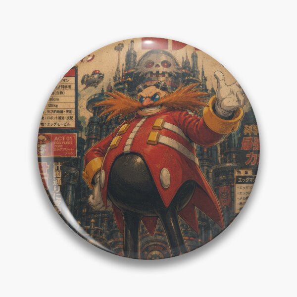 Item preview, Dr Evil Robot Egg Man  designed and sold by AnimeArsenalPrints.