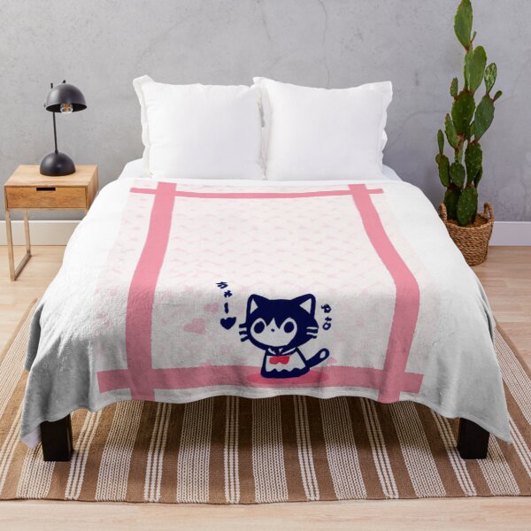 Item preview, Cat - Japanese Sailor Uniform Pink Hearts designed and sold by DoodyPets.
