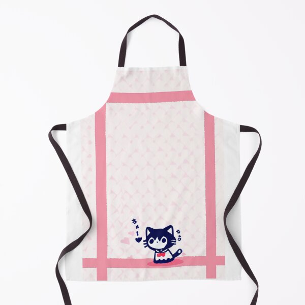Item preview, Cat - Japanese Sailor Uniform Pink Hearts designed and sold by DoodyPets.
