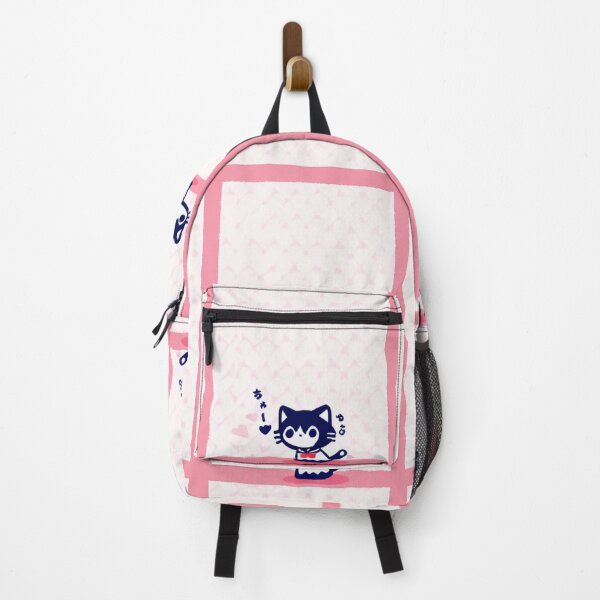 Item preview, Cat - Japanese Sailor Uniform Pink Hearts designed and sold by DoodyPets.