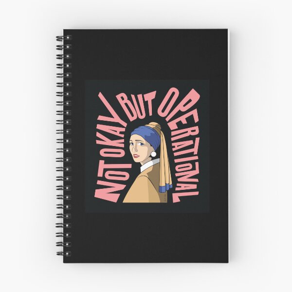 Item preview, Not Okay But Operational - The Girl With Pearl Earring designed and sold by Karry Akiba Store.