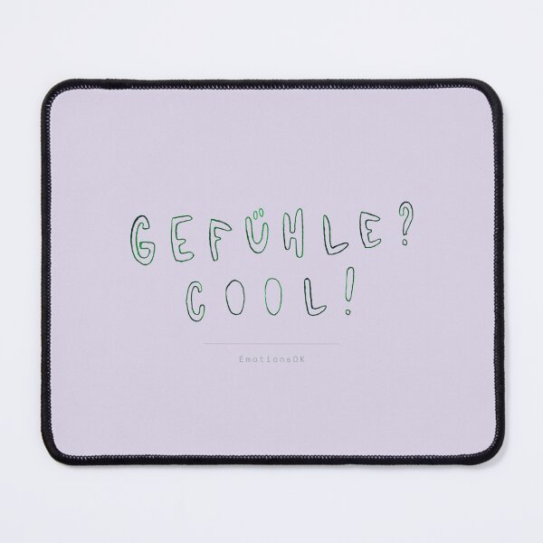 Item preview, Feelings? Cool! · Hand-painted typography, hand lettering, ink, forest green, lavender designed and sold by EmotionsOK.