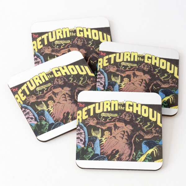 Item preview, Mid-Century Pulp Horror Comic Panel - Vintage Ghost Quote Art designed and sold by Lilith.3x313 Vault.