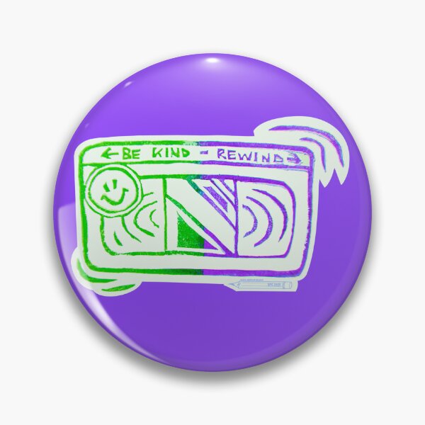 Item preview, Green and Purple Be Kind Rewind VHS Design designed and sold by Cat Bedell.