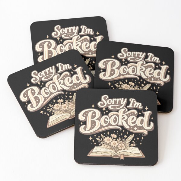 Item preview, Sorry I'm Booked | Funny Book Lover Shirt designed and sold by RaeaSunShineDesigns.