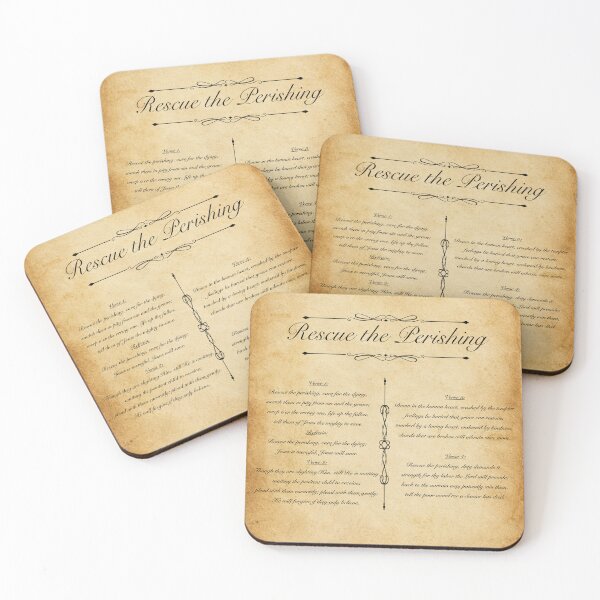 Item preview, Rescue the Perishing designed and sold by Christian Hymns and Heroes.