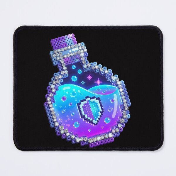 Item preview, Gamer Shield Potion Bottle 3D Diamond & Bead Mosaic Art designed and sold by Rahaf-shop9.