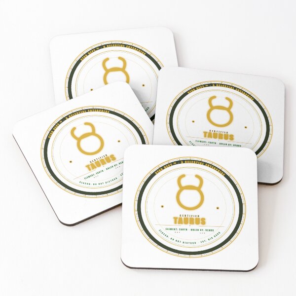 Item preview, Taurus Zodiac Star Dept Funny Astrology Circle Badge Design designed and sold by Mega-Shopping.
