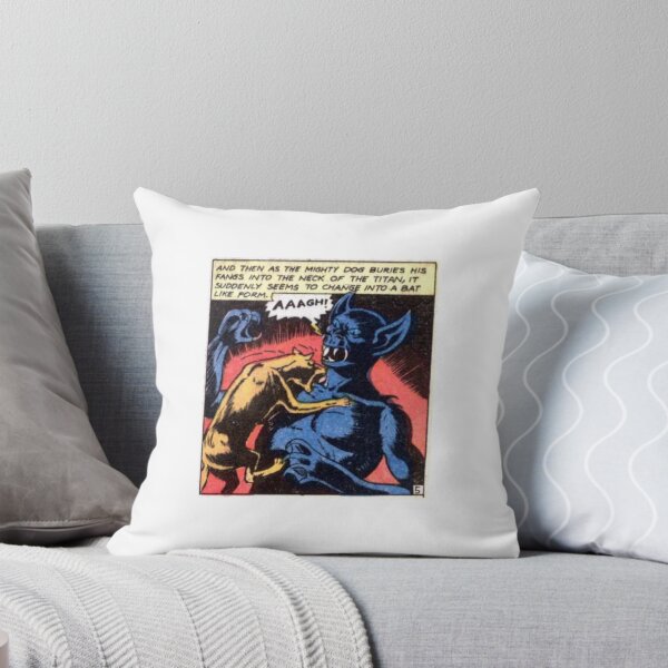 Item preview, Vintage Horror Comic Book Art Print - Retro Vampire Bat Monster Panel designed and sold by Lilith.3x313 Vault.