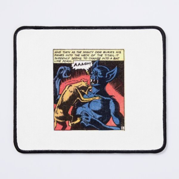 Item preview, Vintage Horror Comic Book Art Print - Retro Vampire Bat Monster Panel designed and sold by Lilith.3x313 Vault.