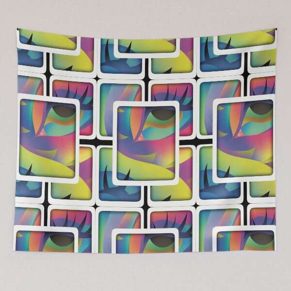 Item preview, Five Squares Eye designed and sold by Static.Alien.