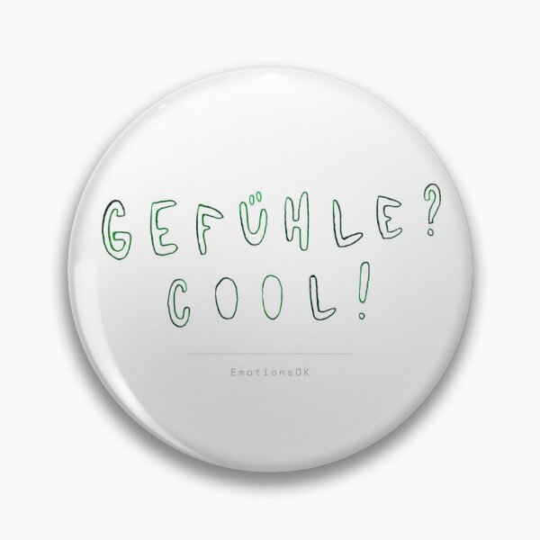 Item preview, Feelings? Cool! · Hand-painted typography, hand lettering, forest green ink designed and sold by EmotionsOK.