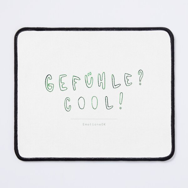 Item preview, Feelings? Cool! · Hand-painted typography, hand lettering, forest green ink designed and sold by EmotionsOK.