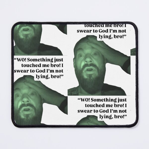 Item preview, Something just touched Aaron, bro! designed and sold by ArtaxLives.