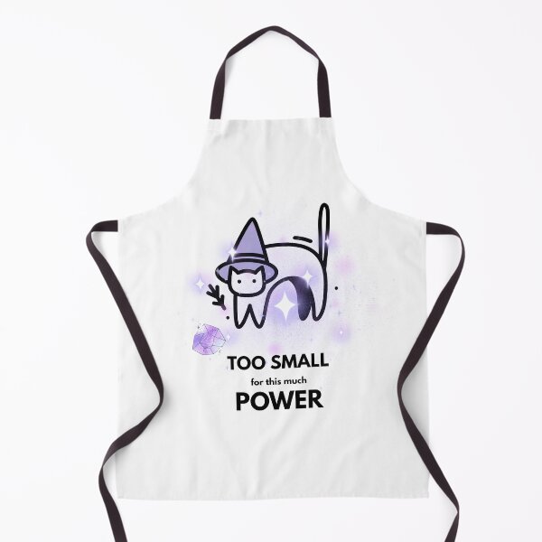 Item preview, Cute Wizard Cat Meme – Tiny But Powerful Magical Kitty designed and sold by AetherNest | Sacred Art by Alicia Jia D.