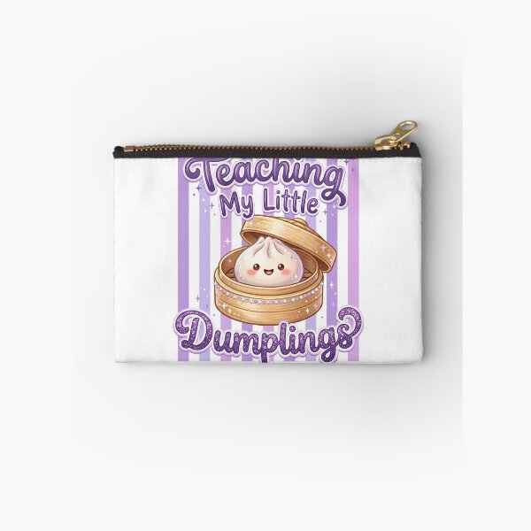 Item preview, Teaching My Little Dumplings – Cute Teacher Gift Kawaii Dim Sum Design designed and sold by EmeraldeaArt.