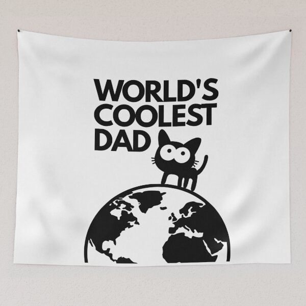 Item preview, WORLD'S COOLEST DAD | Funny Father's Day Gift Design designed and sold by MagnetStyle.