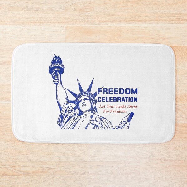 Item preview, Vintage Freedom Celebration - Let Your Light Shine For Freedom designed and sold by QuayTradingCo.