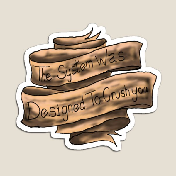 Item preview, defective system of society  designed and sold by JordanWStudios.