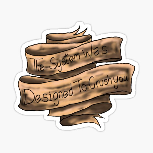Item preview, defective system of society  designed and sold by JordanWStudios.