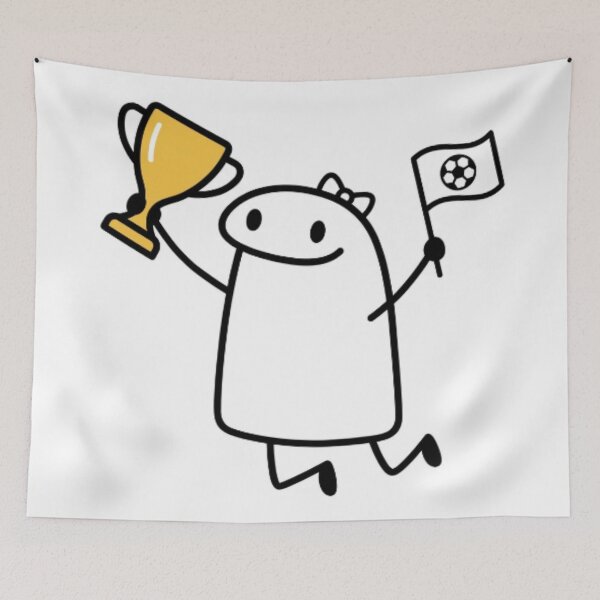 Item preview, Global Soccer Girl Flork Art World Cup Trophy designed and sold by CozyDesignsCo.