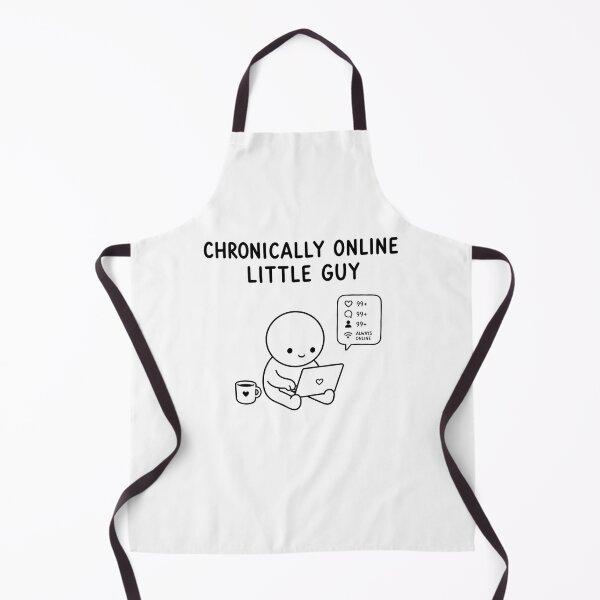 Item preview, Chronically Online Little Guy – Cute Internet Character designed and sold by INVITOARTE.