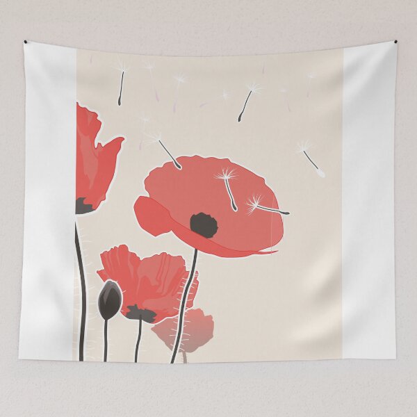 Item preview, Poppies Art designed and sold by Studio pod Burom.