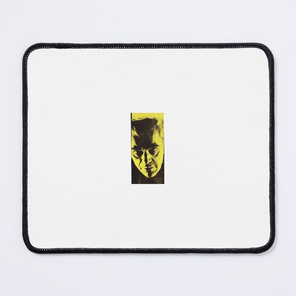 Item preview, Vintage Pulp Horror Comic Portrait - Retro Yellow Cult Character Print designed and sold by Lilith.3x313 Vault.