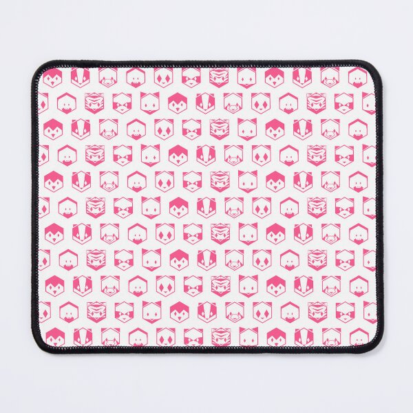 Item preview, Honeycomb Animals Pink designed and sold by animinimal.