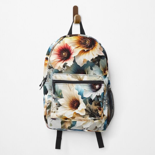 Item preview, Enchanting Blue Flower Patterns designed and sold by Dusanka Djeric.