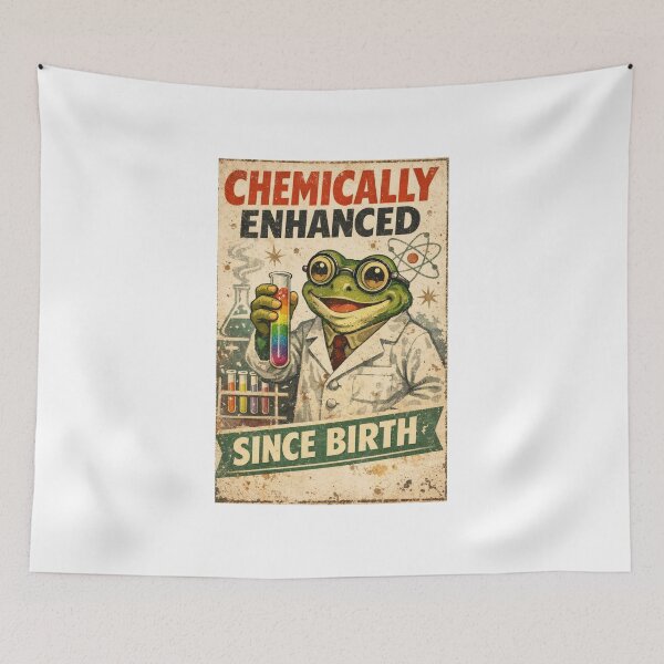 Item preview,  Chemically Enhanced Since Birth designed and sold by Print Loft.