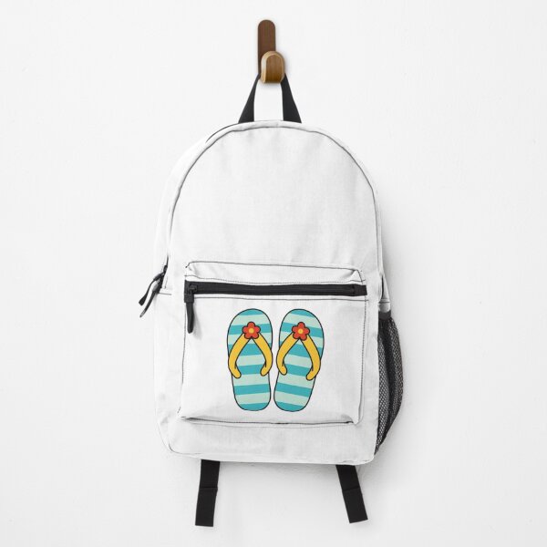 Item preview, Blue Striped Beach Flip Flops designed and sold by Anne97s.