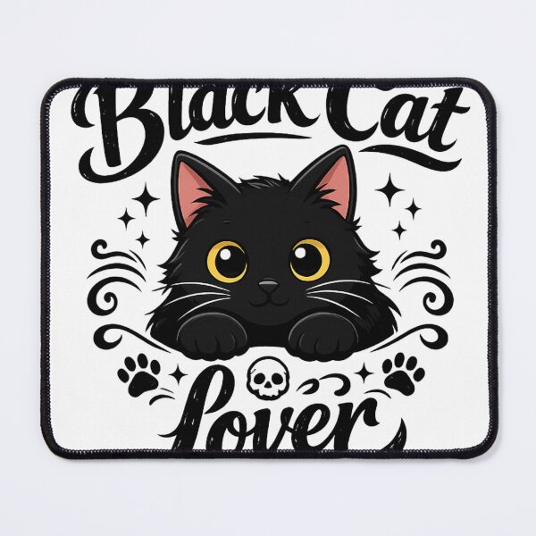 Item preview, Black cat lover gift design for black cat owners.  designed and sold by Tee Visions.