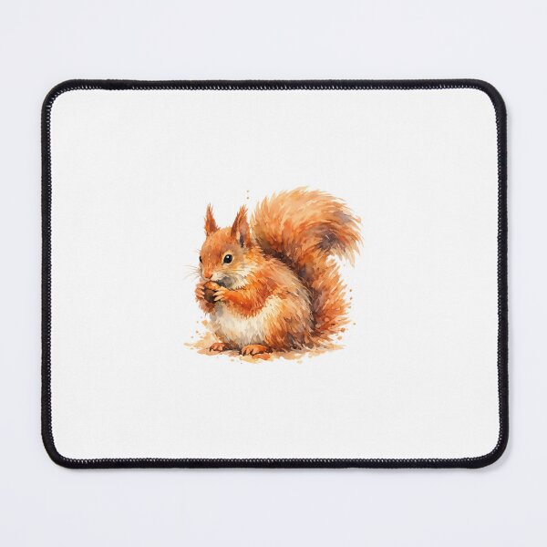Item preview, Red Squirrel Watercolor Painting designed and sold by SamuelRainwood.