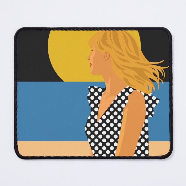 Item preview, Minimalist Beach Woman Art, Coastal Fashion Illustration Print designed and sold by Studio pod Burom.