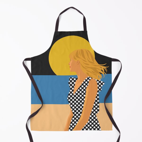 Item preview, Minimalist Beach Woman Art, Coastal Fashion Illustration Print designed and sold by Studio pod Burom.
