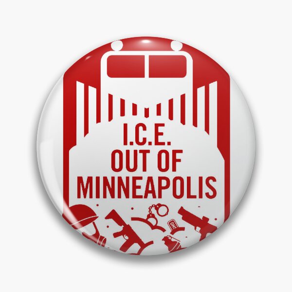 Item preview, ICE out of Minneapolis - red designed and sold by CakeEaterDesign.