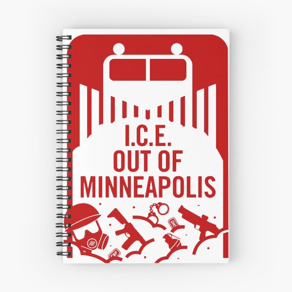 Item preview, ICE out of Minneapolis - red designed and sold by CakeEaterDesign.