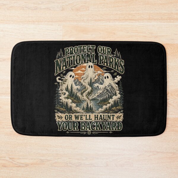 Item preview, Protect Our National Parks  Ghost Forest Nature Activist Vintage Tee designed and sold by super-think.