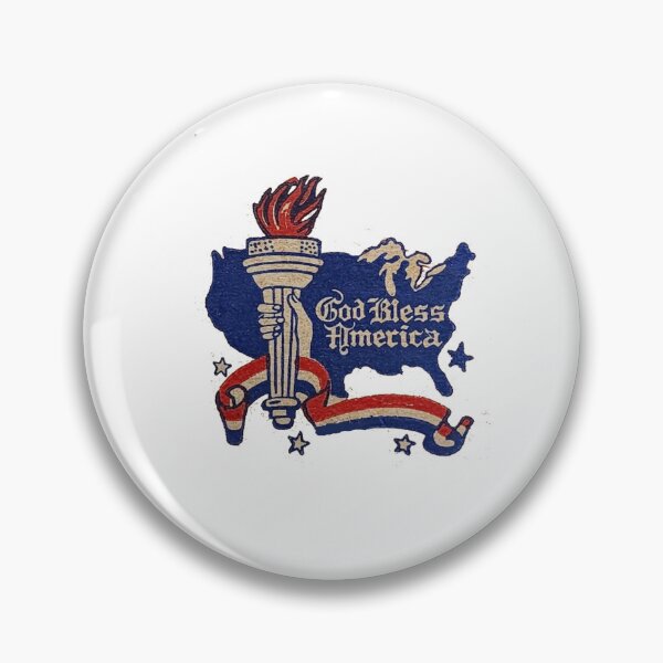 Item preview, Vintage God Bless America designed and sold by QuayTradingCo.