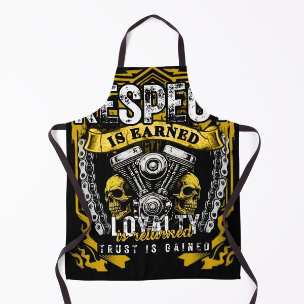 Item preview, Respect Is Earned Loyalty Returned Trust Gained designed and sold by Korona Biker Art.