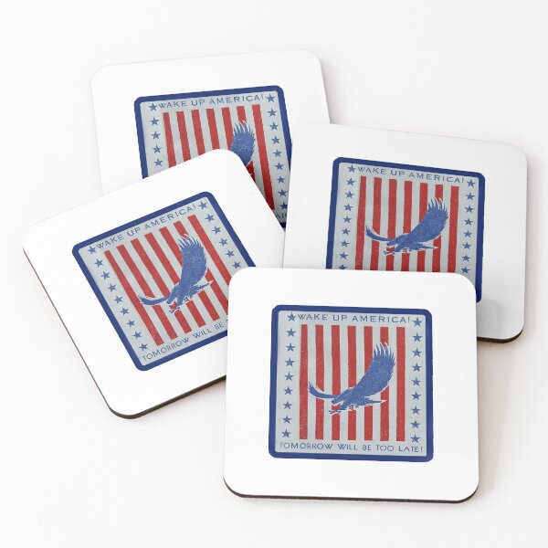 Item preview, Vintage Wake Up America - Tomorrow May Be Too Late designed and sold by QuayTradingCo.