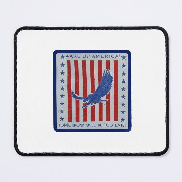 Item preview, Vintage Wake Up America - Tomorrow May Be Too Late designed and sold by QuayTradingCo.