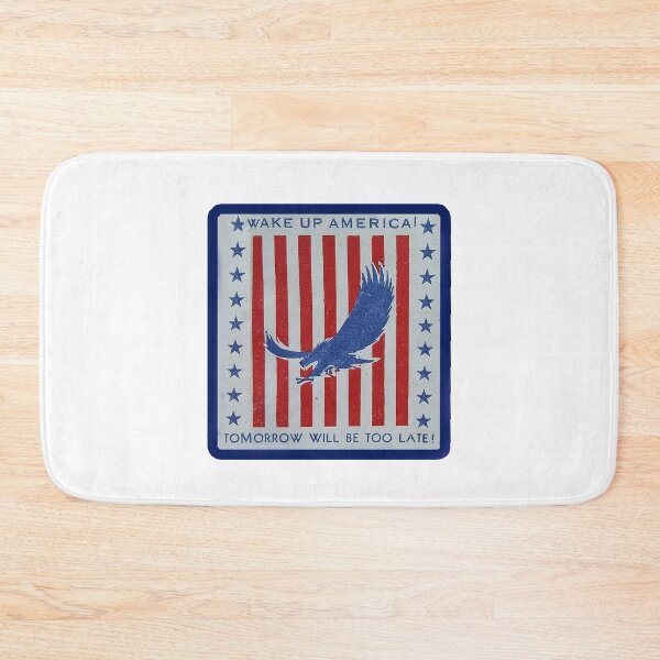 Item preview, Vintage Wake Up America - Tomorrow May Be Too Late designed and sold by QuayTradingCo.