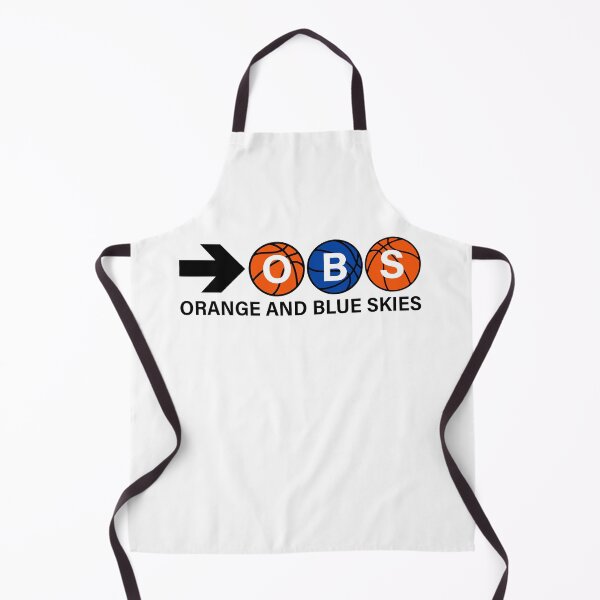 Item preview, OBS Orange and Blue Skies Knicks Finals Basketball Fan 2026 designed and sold by NuralsArt.