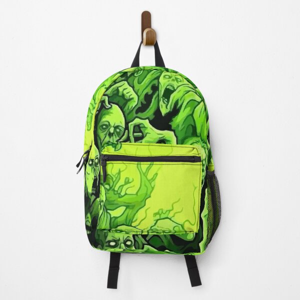 Item preview, Toxic Green Zombie Horde Comic Pattern designed and sold by Centaurosticker.