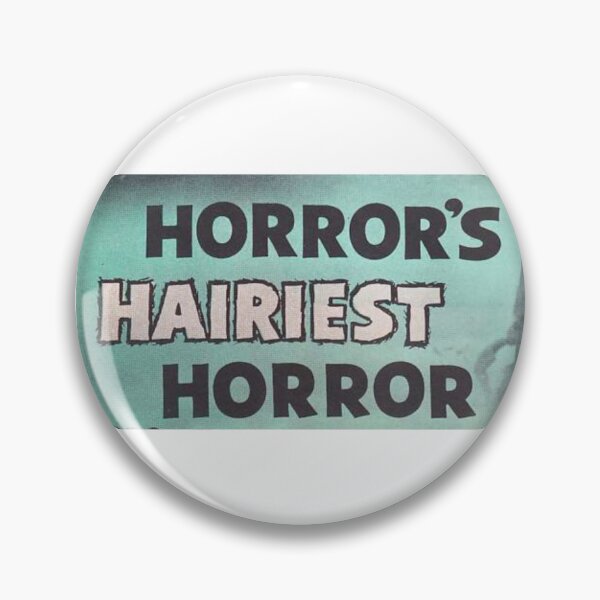 Item preview, Vintage Horror Comic Typography Print - Retro Hairiest Horror Monster Text Art designed and sold by Lilith.3x313 Vault.