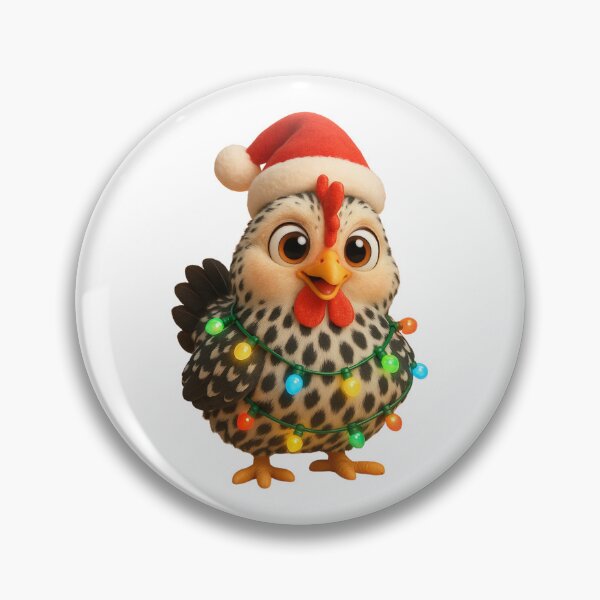 Item preview, Christmas Hamburg Chicken designed and sold by Sillytoe.